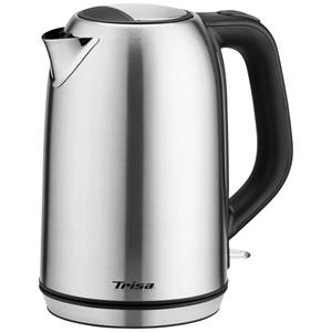 Trisa W5575 Wasserkocher schnurlos, Überhitzungsschutz Edelstahl, Schwarz