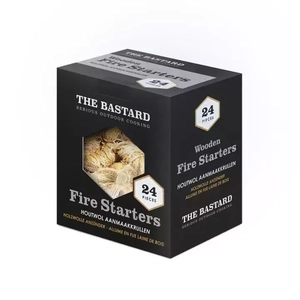 The Bastard Wooden fire starters | 24st | 350gr | 