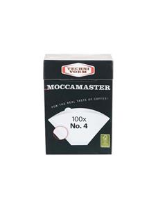 Moccamaster Papiere Koffiefilter Nr 4 Pack100 85022