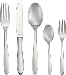 Rösle Cutlery set Culture 30 pieces Matte satin