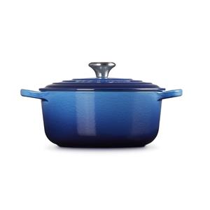 Le Creuset - Signature - Braadpan rond 20cm 2,40l Azure