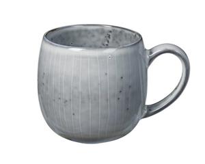 Broste Copenhagen Tasse »Teetasse Nordic Sea 450ml Steingut grau«, 450ml