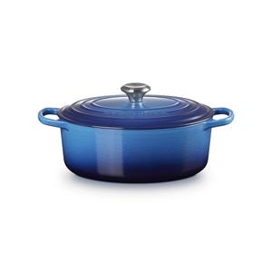 Le Creuset - Signature - Braadpan ovaal 29cm 4,70l Azure