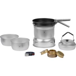 Trangia Trangia Sturmkocher klein UL ALU  mit Non-Stick Pfanne 27-4 UL Campingkocher Set mit Wasserkessel