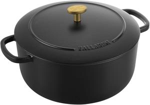 Ballarini Bellamonte braadpan rond 24cm - 4L Zwart