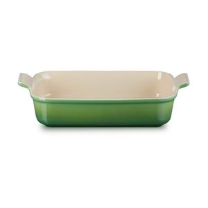 Le Creuset Auflaufform Tradition Steinzeug Bamboo Green 26 cm