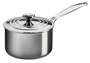 LE CREUSET  RVS - Steelpan met deksel 16cm 1,90l