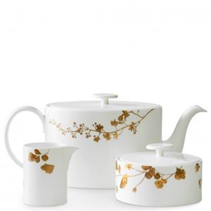 WEDGWOOD  Vera Wang Jardin - Theepot, suikerpot & melkkan