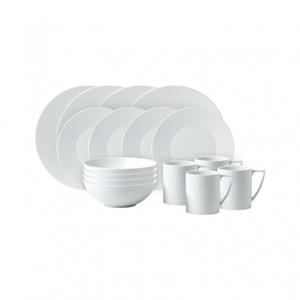 WEDGWOOD  Jasper Conran - Startset 4 persoons 16-dlg Strata