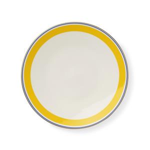 DIBBERN  Capri Coupe - Dinerbord 28cm Yellow/Blue