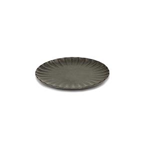 SERAX  Inku - Bordje geribbeld 15cm groen