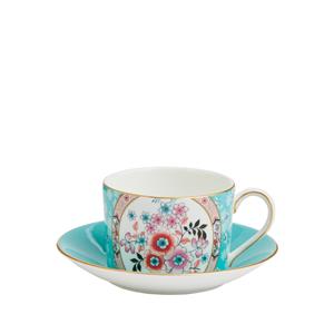 WEDGWOOD  Wonderlust - Theekop&schotel Camellia