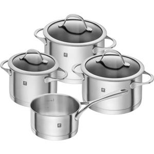 Zwilling Topf-Set »Essence«, Edelstahl 18/10, (Set, 7-tlg)