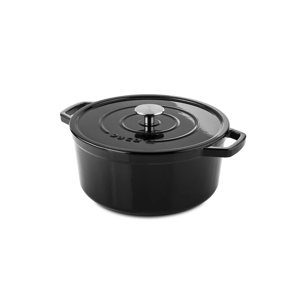 DUCQ Braadpan - Black - 26 cm - Gietijzer