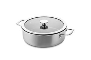 DUCQ Downdraft 3-laags Braadpan 26cm