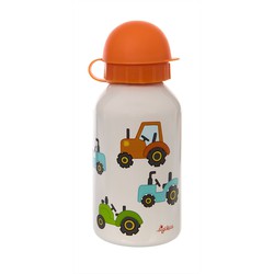 Sigikid Trinkflasche »Edelstahl Traktor Beige Orange 350 ml«