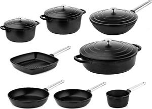 Westinghouse Pannenset - 13-delige complete Performance set - Zwart