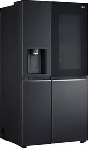LG Side-by-Side  GSXB90MCDE Side-by-Side Matt Black Steel Festwasseranschluss