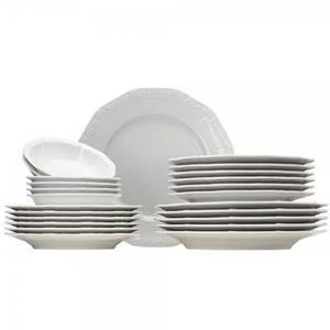 Rosenthal Geschirr-Set »Tafelset Maria Weiß (24-teilig)«
