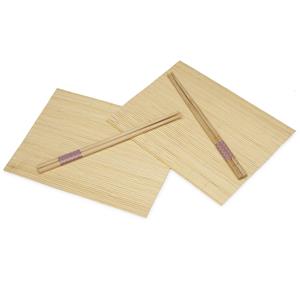 Kinvara Sushi placemats en eetstokjes voor 6 pers. Beige
