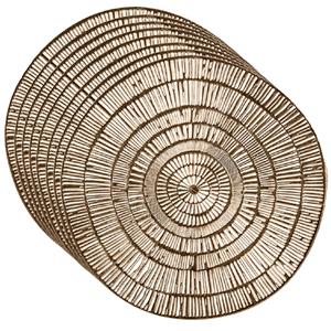 Arte r Placemats - D38 cm - metallic Goud