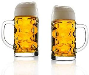 Stölzle-Oberglas Bierglas »Stölzle ISAR Bierkrug 0,5L 2er set«, Kristallglas