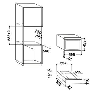 Einbau-Wärmeschublade WD 160 IXL, iXelium - die speziell behandelte Edelstahloberfläche