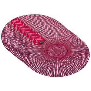 Gerim Placemats - D40 cm - Rood