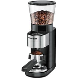 Rommelsbacher EKM 500 Kaffeemühle mit Waage schwarz/edelstahl