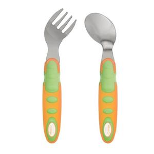 Vital Baby Kinderbesteck »Ergonomisches gebogenes Besteckset Kinderbesteck«