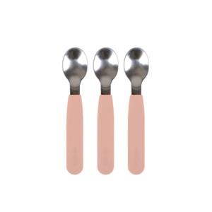Filibabba Silicone spoons 3-pack - Perzik
