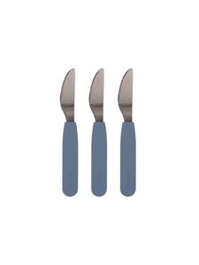 Filibabba Silicone knife 3-pack - Powder blue