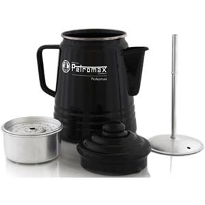 petromax Tee- und Kaffee-Perkolator Schwarz (9 Tassen)