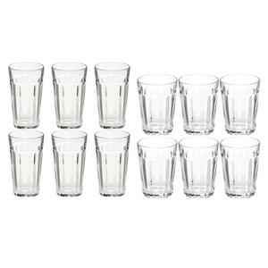 Secret de Gourmet  Set 12x stuks Lorenz-serie drink glazen 250/350 ml - Drinkglazen