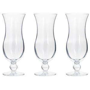Cocktail glazen - 12x stuks - 440 ml - Transparant