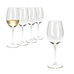 Wijnglazen set - 12x stuks - glas - Transparant