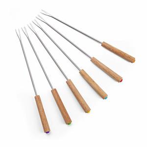 BIGBUY COOKING Gabel-set Fair Fondue Set 24 Cm (6 Stück)