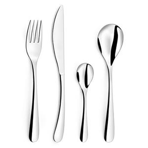 Amefa Besteck-Set, Besteckset Amefa Nymphea Metall Stahl Edelstahl 24 Stücke