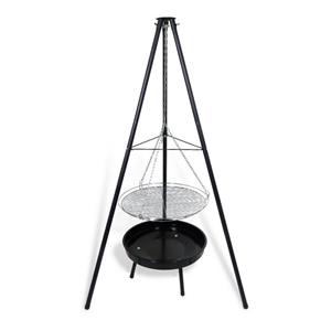 CCLIFE Holzkohlegrill »Schwenkgrill Grillrost Dreibein Feuertopf Grill Camping Garten«