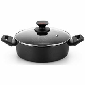 Kasserolle Monix Titan Rock Ø 32 Cm Schwarz
