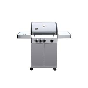 Central Park gasbarbecue Laredo 13,5kW zilver