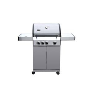 Central Park gasbarbecue Laredo 13,5kW zilver