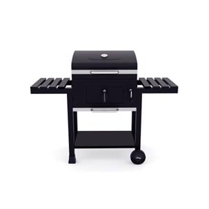 Central Park houtskoolbarbecue Angus III 139x68,5cm zwart