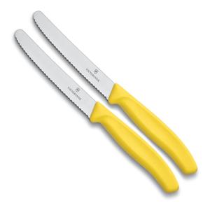 Victorinox Swissclassic Tomatenmes - 2-delig - Geel