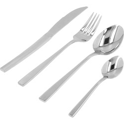 Bestekset - Set van 4 - Zilverkleurig