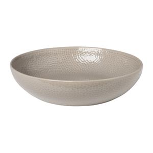 Xenos Pastabord Liv - taupe - ø21 cm