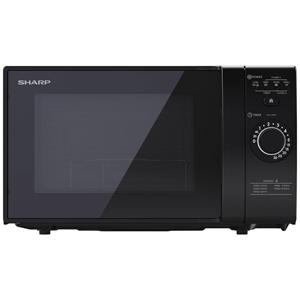 Sharp YC-GG02E-B - microwave oven with grill - freestanding - black