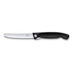 Victorinox Swiss Classic Tomatenmes Inklapbaar - 11cm - Kartel - Zwart