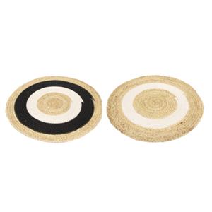 Massamarkt Placemat Ø38cm Mais/polykatoen