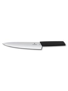 Victorinox Swiss Modern Tranchiermesser Schwarz 22 cm